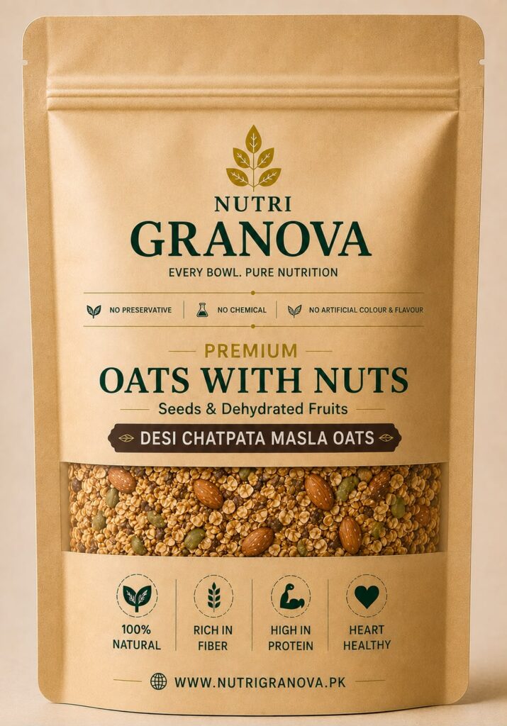 Desi Chatpata Masala Oats