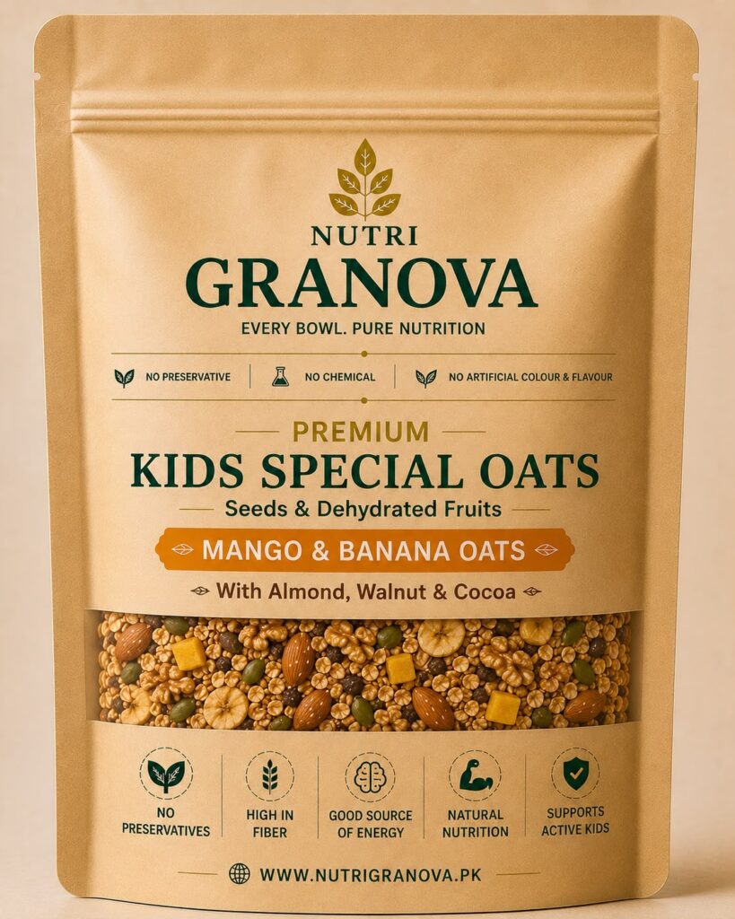 Kids Special Mango & Banana Oats